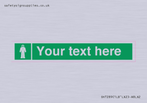 Custom sign safe condition Survival clothing